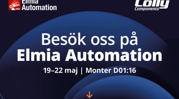 Möt oss på Elmia Automation 19–22 maj
